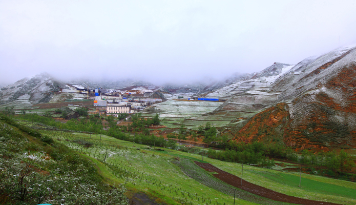 高原雪景 摄影 大.卫