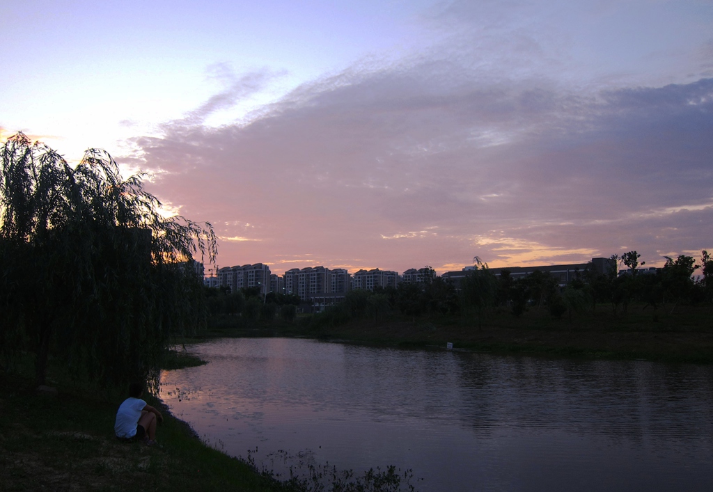 夕阳 云朵 晚霞6 摄影 闲心雅兴