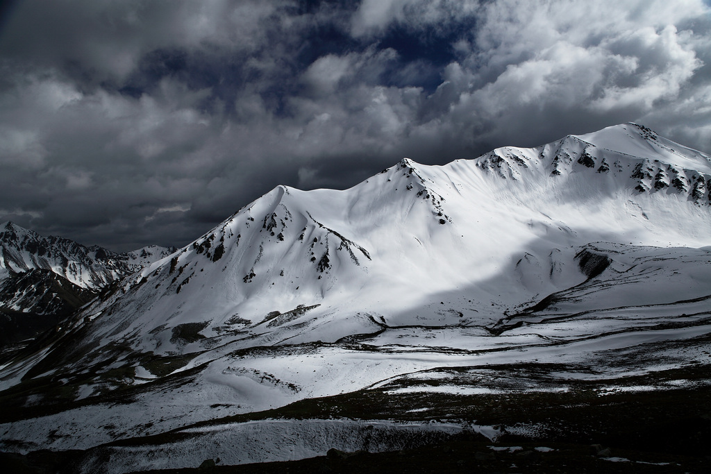 天山雪景 摄影 风轻云淡