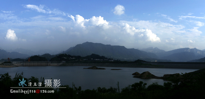 三峡风光之二——三峡大坝库区 摄影 冰清玉洁bqyj