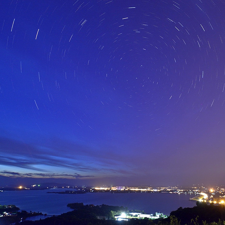 夜色星空 摄影 天使之剑