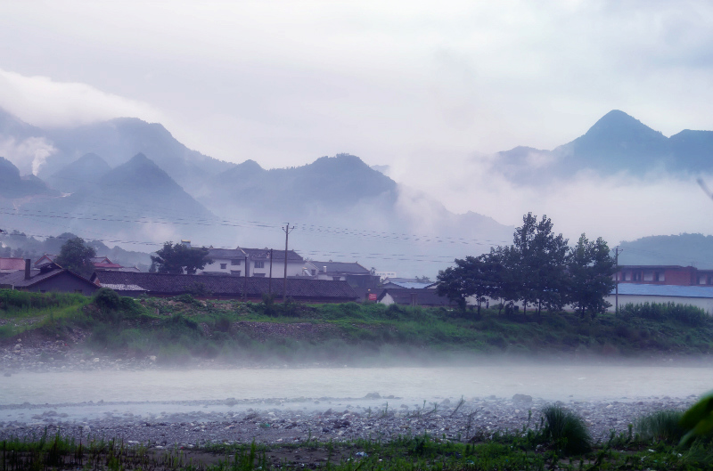 北川雨雾 摄影 西门明图