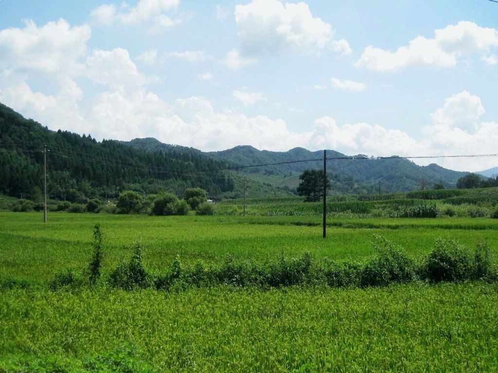 山村景色 摄影 深水无澜