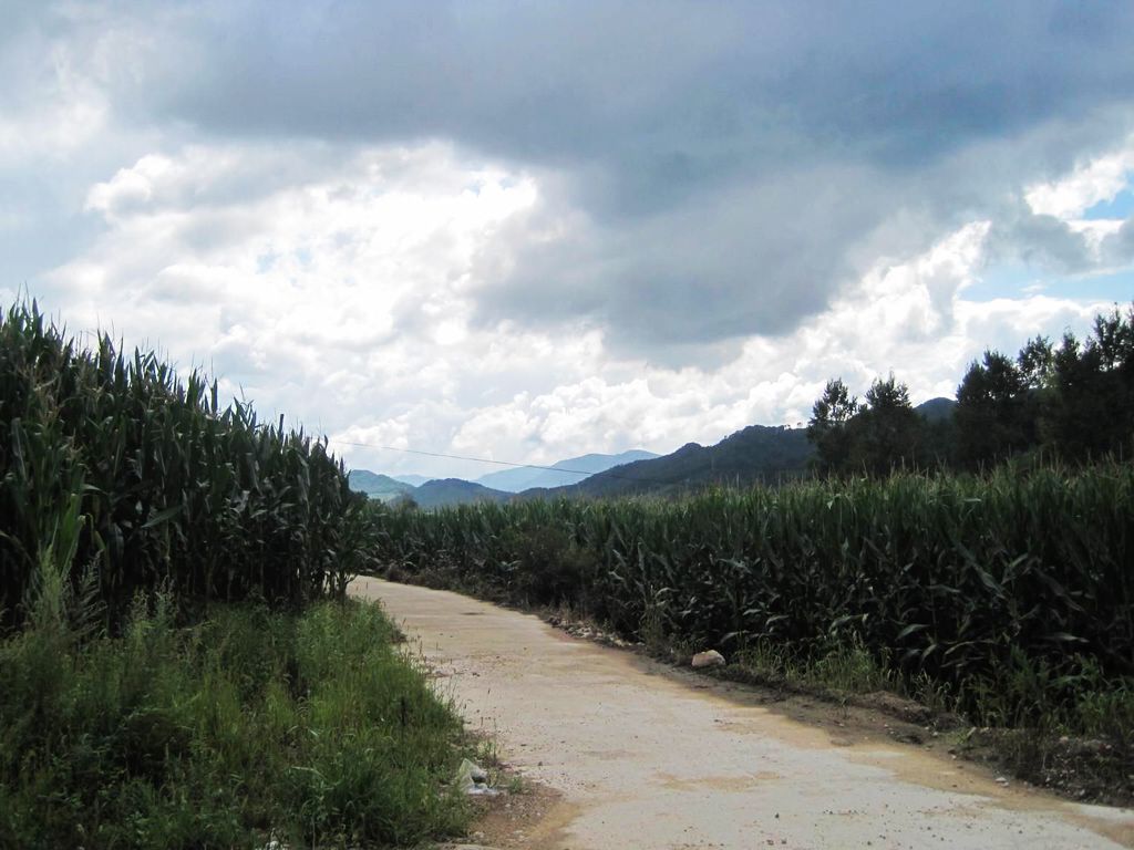 山村景色 摄影 深水无澜