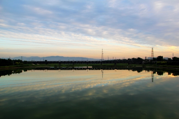 从卢沟桥上远眺的风景！ 摄影 云朵朵朵