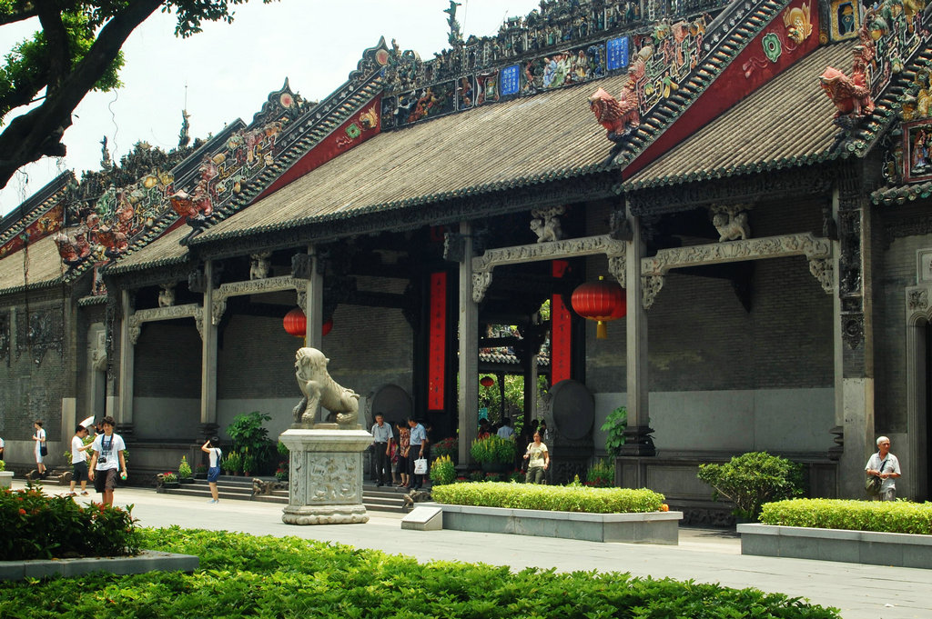 岭南建筑的杰作—广州陈家祠 摄影 闲云野鸟