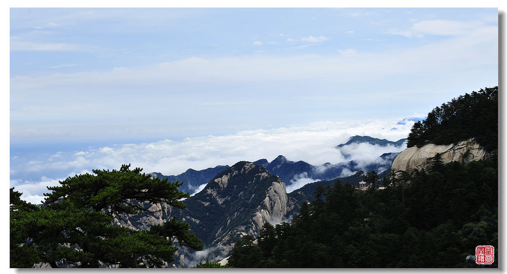 华山云海-----西峰拍摄篇  3 摄影 翟永生