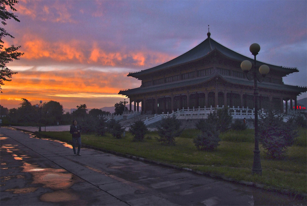 雨后夕阳 摄影 陇原李勇