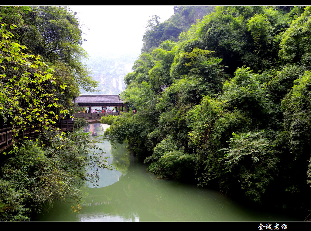 西陵峡口风景区 三峡人家13 摄影 金城老猫