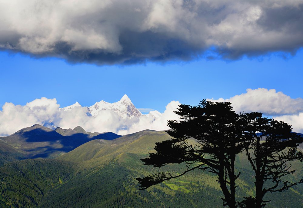 守望圣山 摄影 沙弛