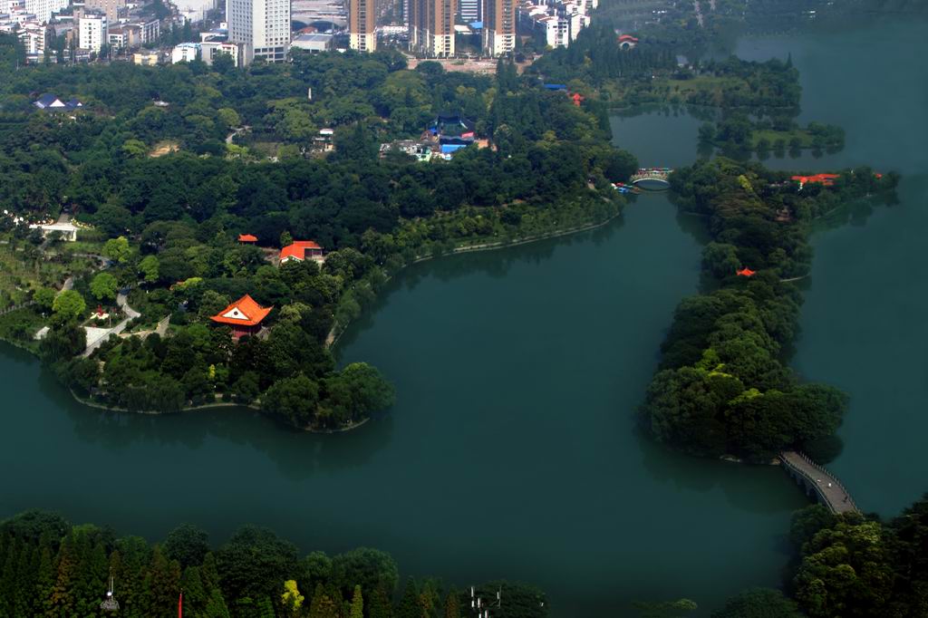 荆州沙市中山公园江津湖风光 摄影 蕊宝贝