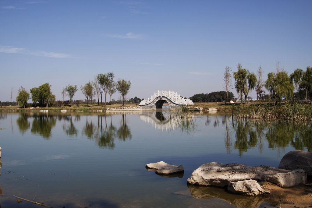 老家湿地公园一景 摄影 潮湿的心