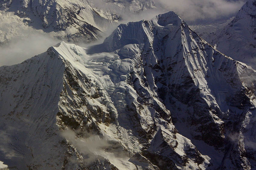 航拍雪山 摄影 wangshihua