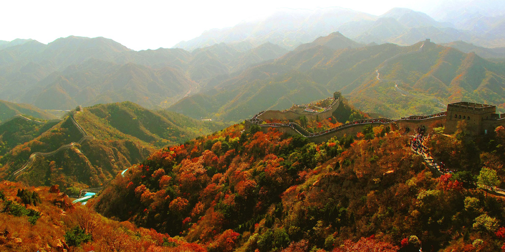 金秋长城 摄影 黑水白山