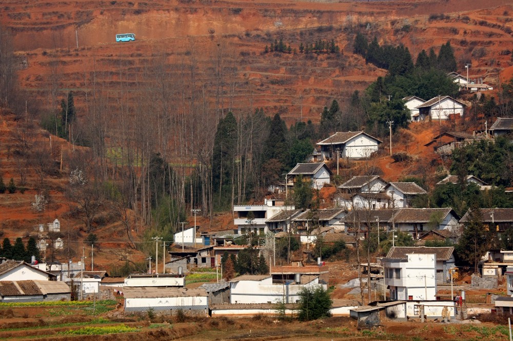 滇北风光-40（小山村） 摄影 飞机师