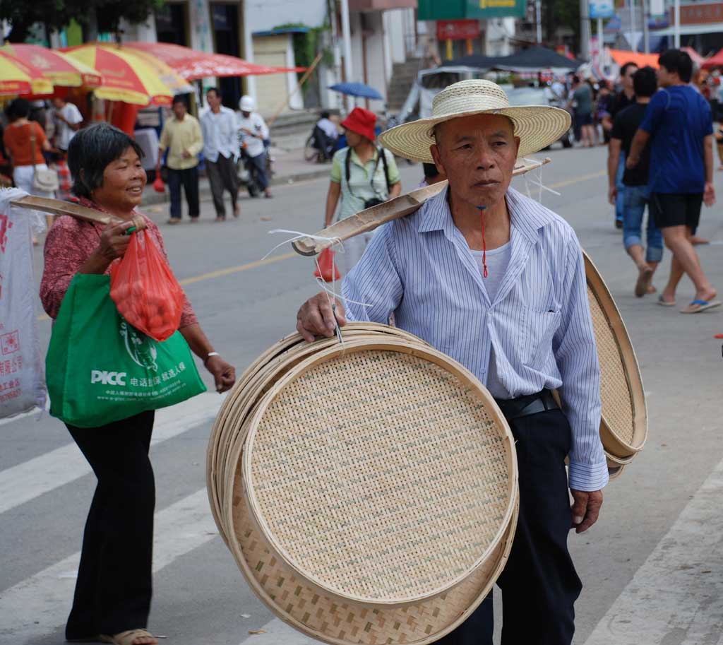 赶圩 摄影 金天一川