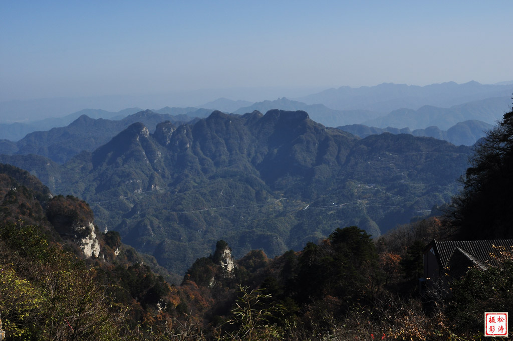 又上武当10 山外有山（点击欣赏） 摄影 云海松涛