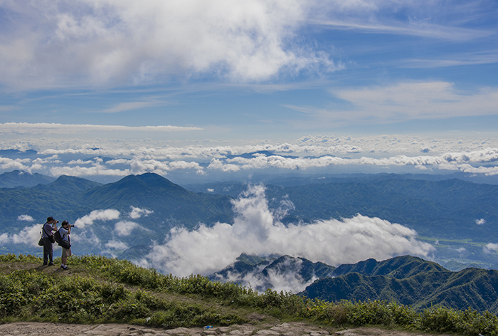 高山云海 摄影 禅林日记