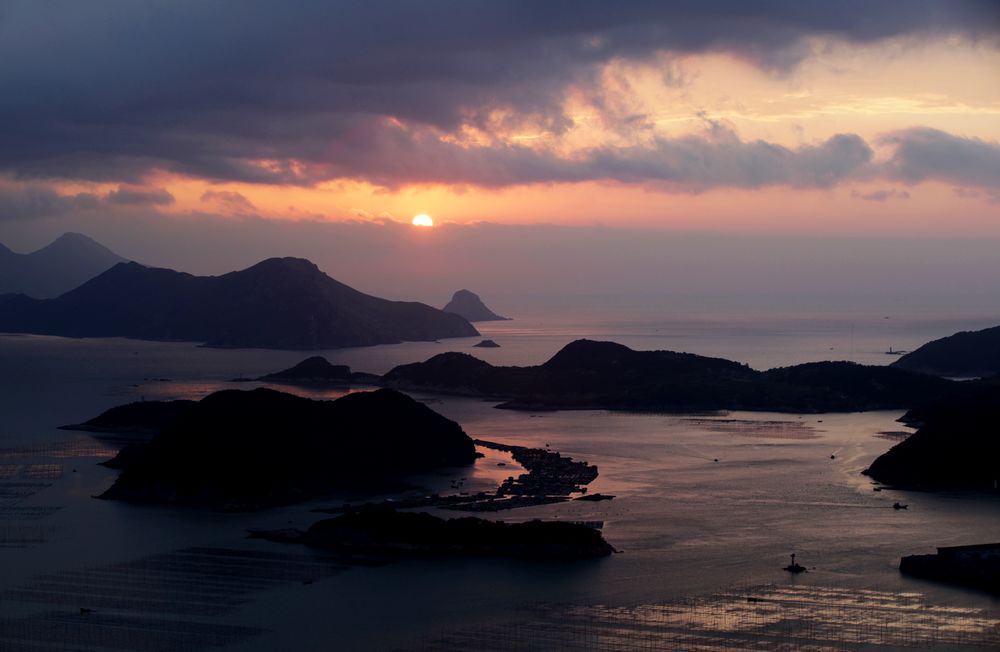 霞浦：花竹日出1 摄影 色谷饥仙