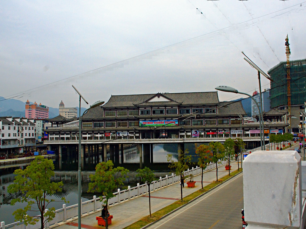 山城岳西街景 摄影 淙水秀才