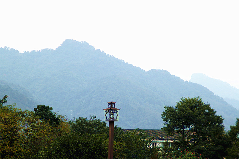 青城山远眺 摄影 暮秋琳子