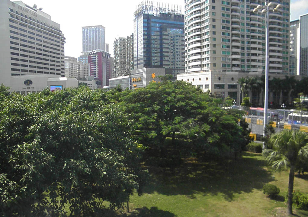 澳门街景 摄影 山连海