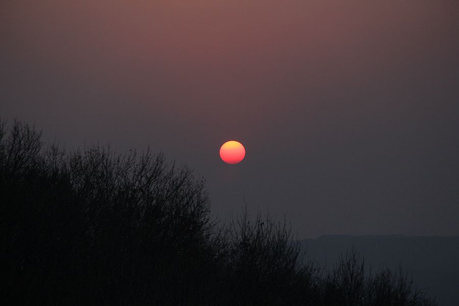 夕阳西下 摄影 真心真意7211