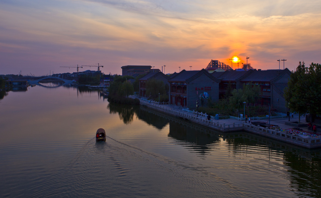 夕阳唱晚 摄影 夏荷