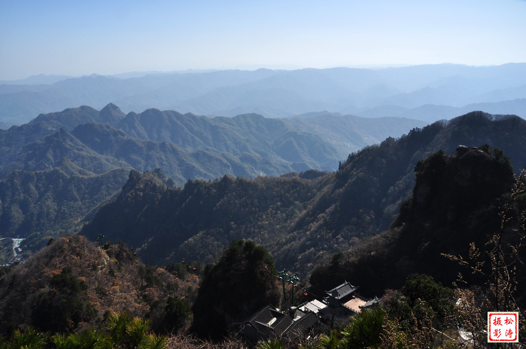 又上武当15横岭侧峰（点击欣赏） 摄影 云海松涛