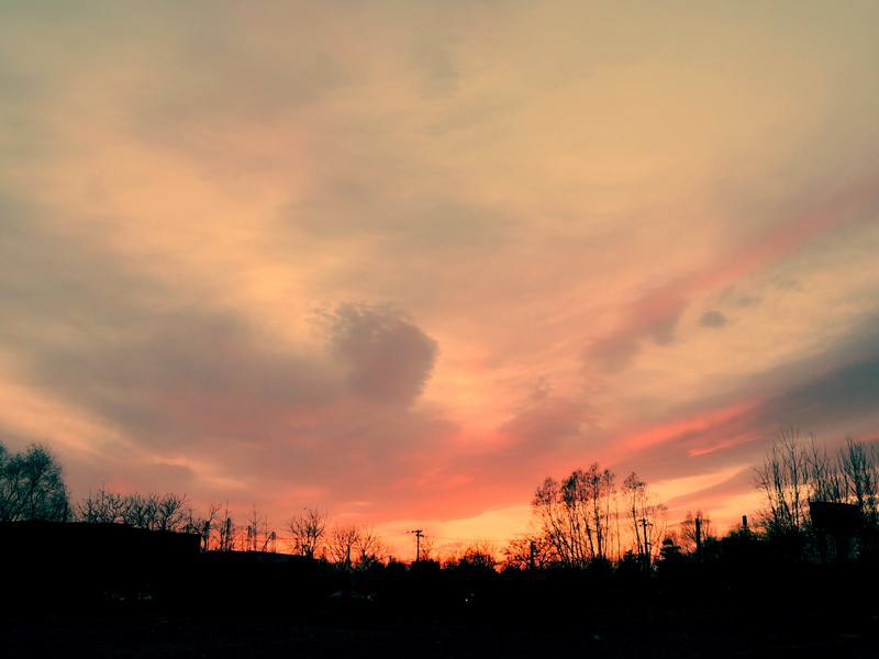 天空之美（31） 日落时分 摄影 馨玉