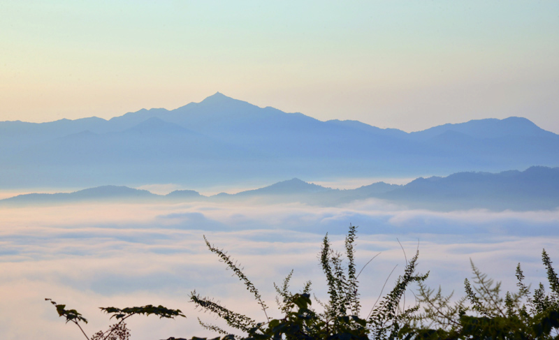 雾涌东华山 摄影 时颖