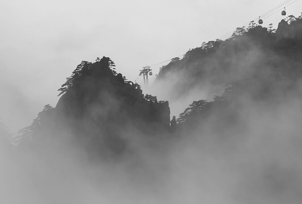 雾锁黄山 摄影 箭飞