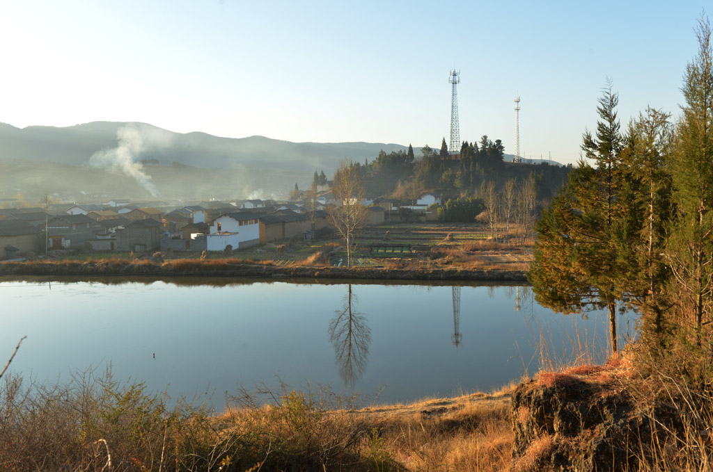 乡村的早晨 摄影 丽强