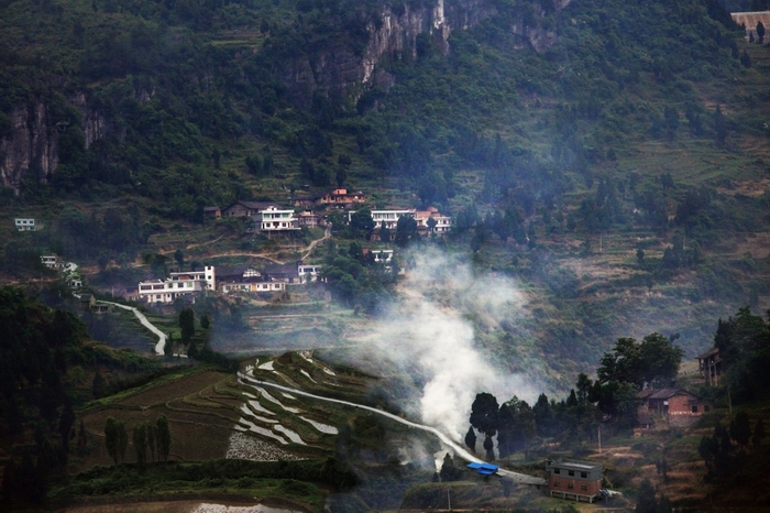 深山人家 摄影 蕊宝贝