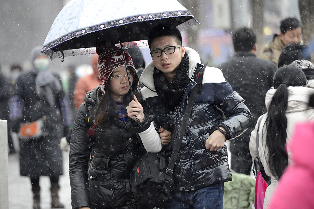 风雪中 摄影 阳光灿烂中