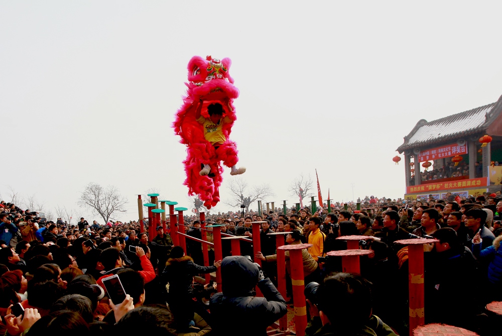 腾空而起 摄影 雍正王朝