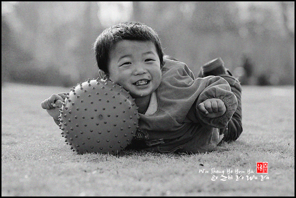 在跌倒中历练，在挫折中成长。 摄影 zhanghq1958