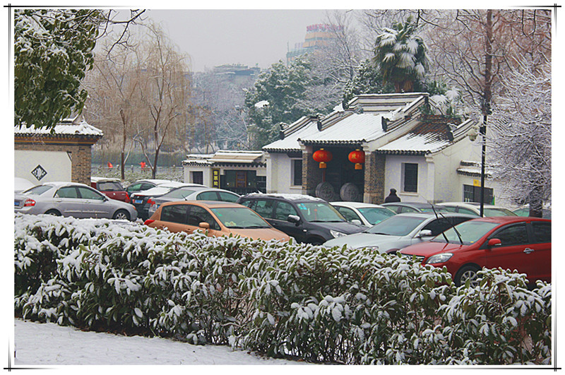 合肥包公园雪景《1》 摄影 铃儿响铛铛