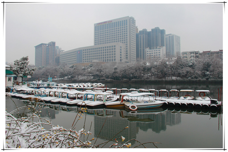 合肥包公园雪景《3》 摄影 铃儿响铛铛