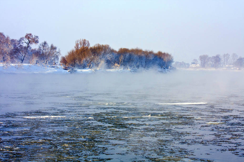 冰雪松花江（吉林） 摄影 白岩