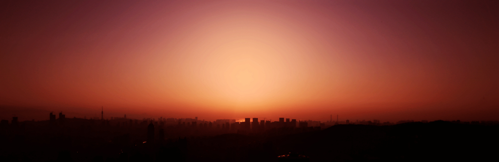 夕阳 摄影 夜雨逸风