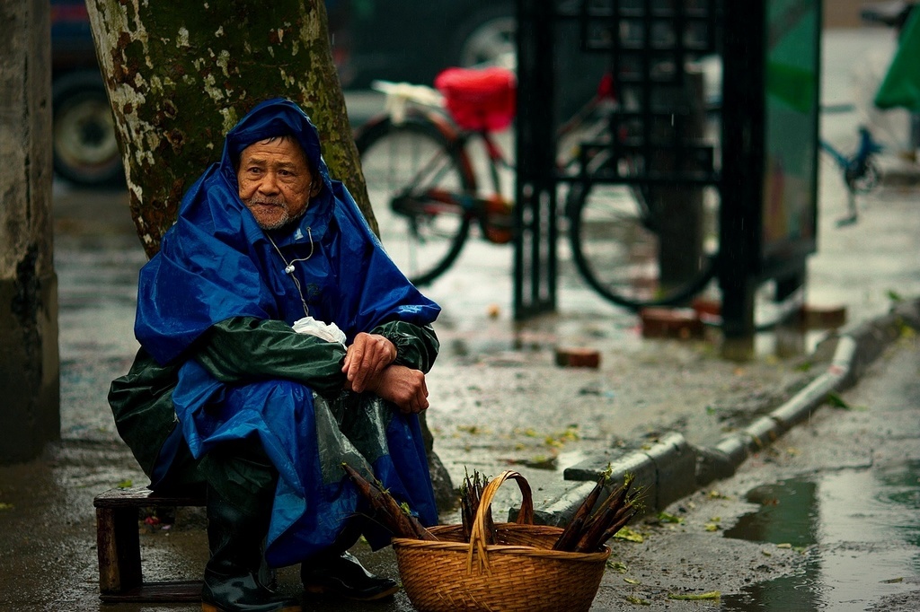 雨中 摄影 老土狼