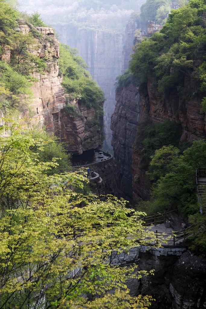 郭亮村掛壁公路 摄影 山野骏马