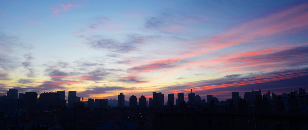 城市的早晨 摄影 瞬间世界