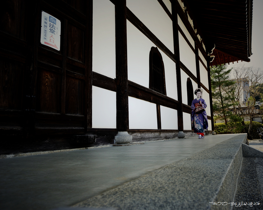 【東瀛花路拾日譚の天龙寺偶遇“艺妓”】02 摄影 狂来舞剑