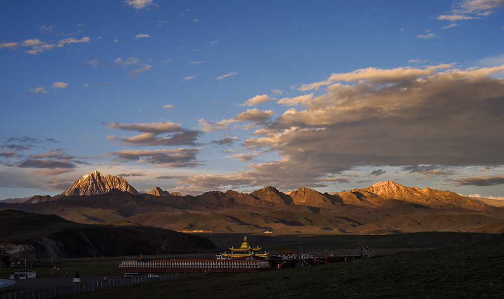 夕照金塔 摄影 youzong