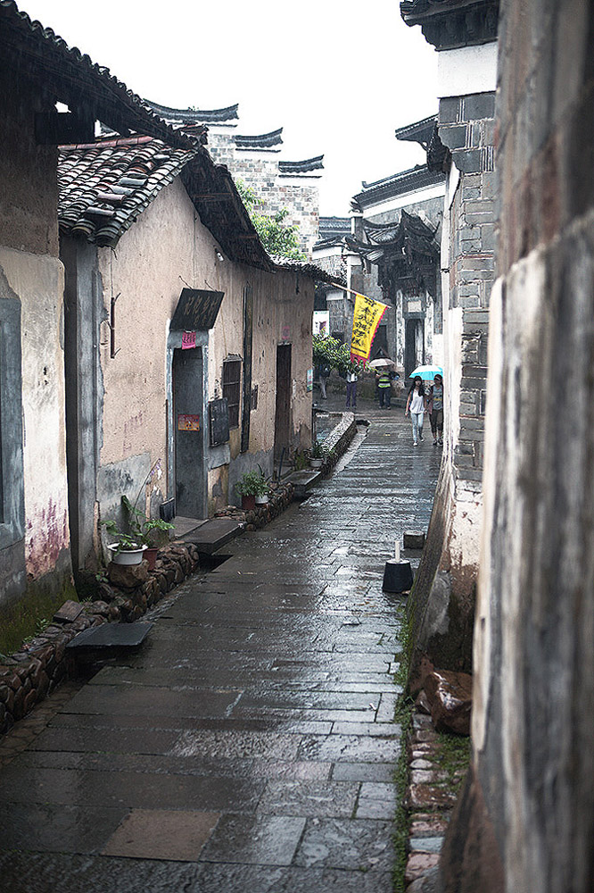 烟雨小巷 摄影 安钢