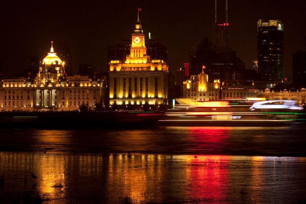 浦江夜景 摄影 jiangzhenqiu