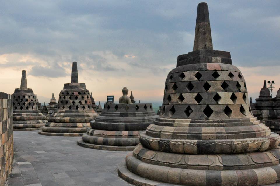 Borobudur 摄影 水清