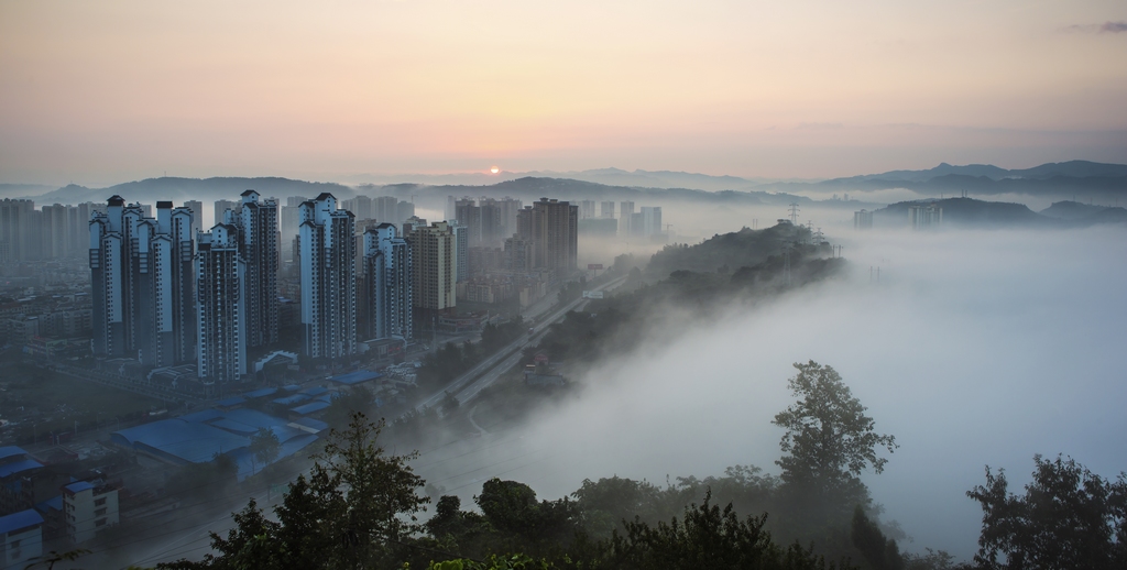 江城晨韵 摄影 山之影